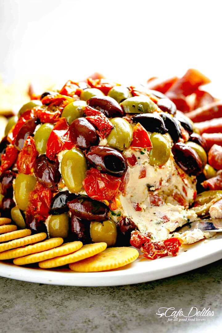 Best Cheese Ball Antipasto Recipe