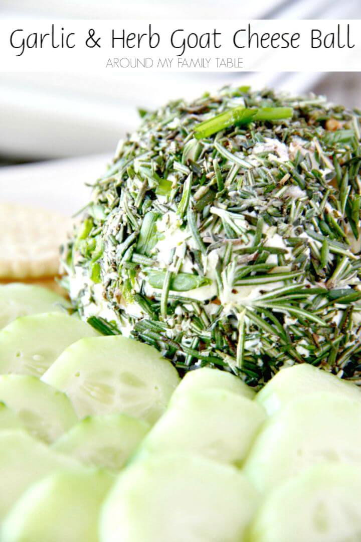 Herb Goat Cheese Ball Recipe