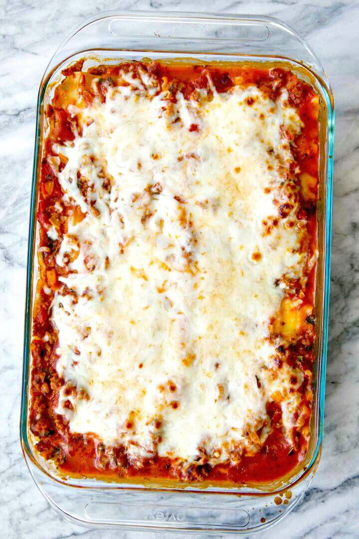 Make Lasagna with Ground Beef