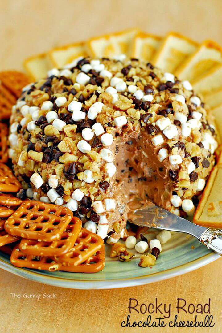 Easy Rocky Road Cheese Ball Recipe