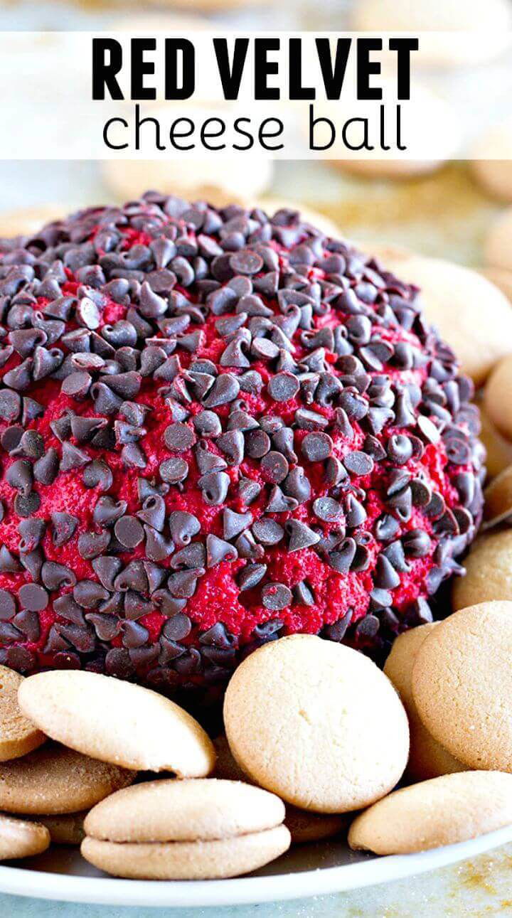 Tasty Red Velvet Cheese Ball Recipe