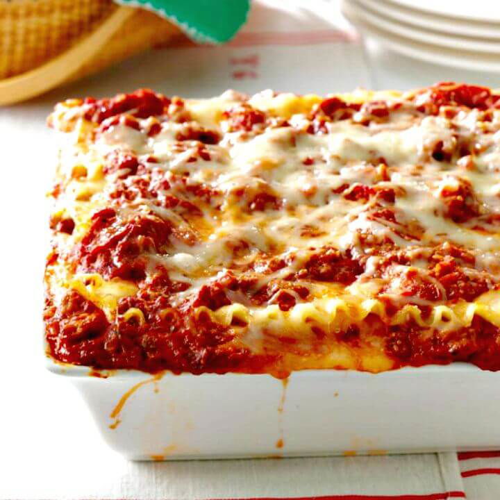 How to Make Rich Meat Lasagna