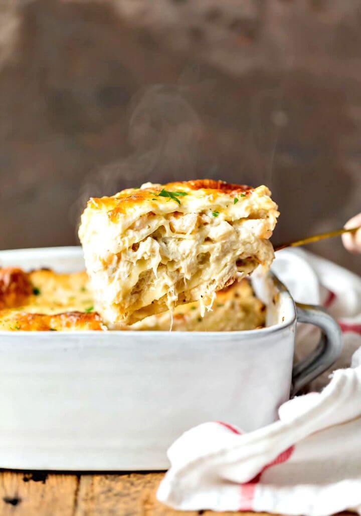 Fresh Seafood Lasagna Recipe