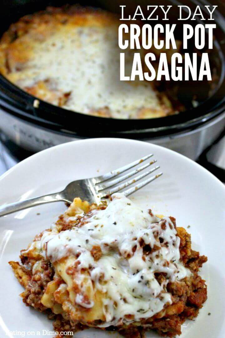 How to Make Crock Pot Lasagna