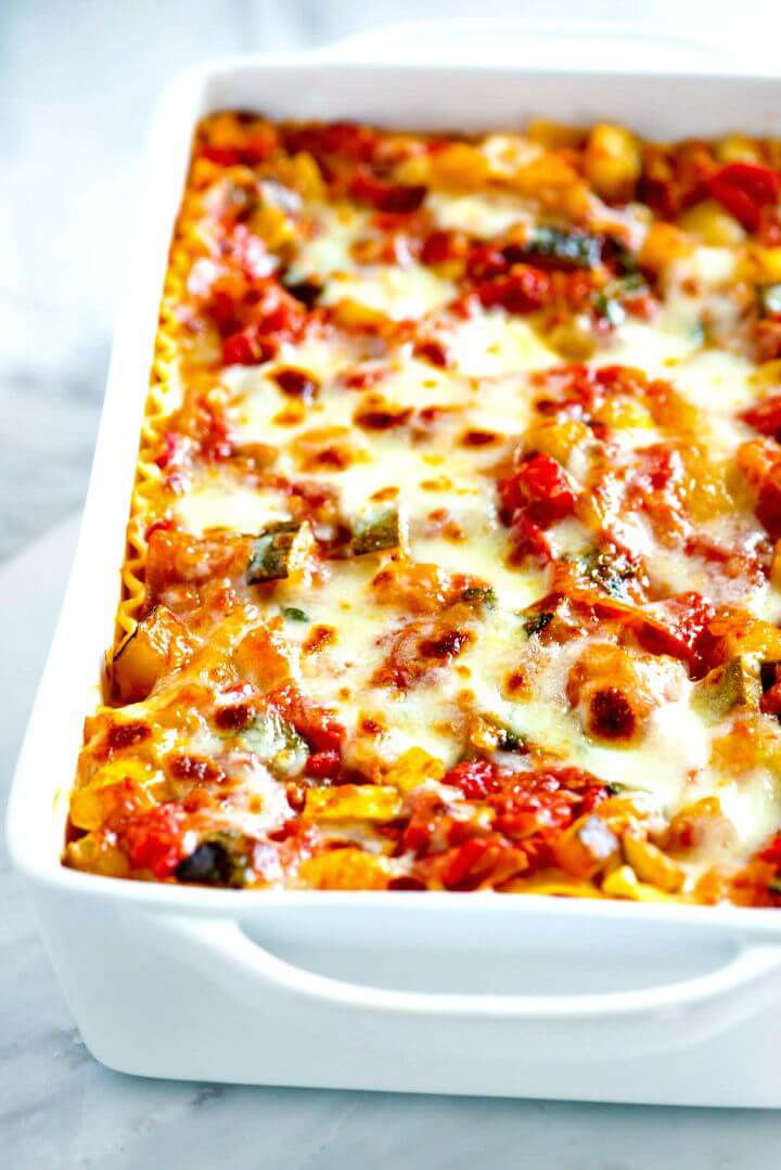 Tasty Vegetable Lasagna Recipe