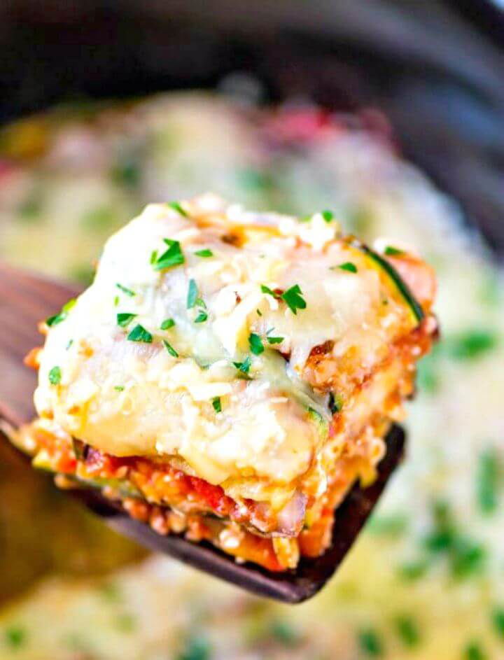 Crock Pot Low Carb Lasagna Recipe