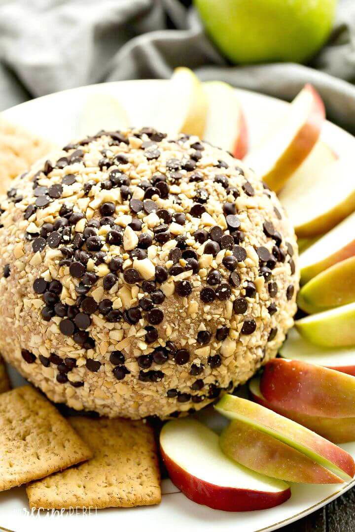 Prepare Snickers Cheese Ball