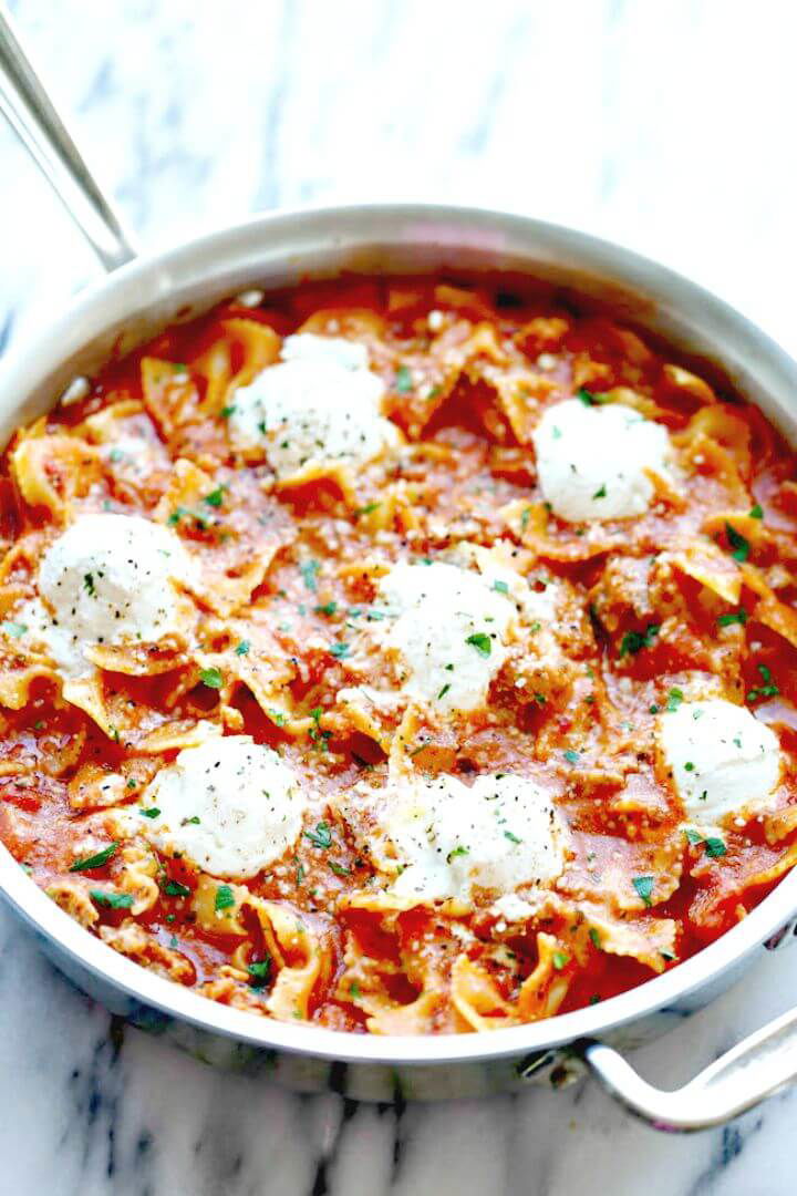 Make One Pot Lasagna