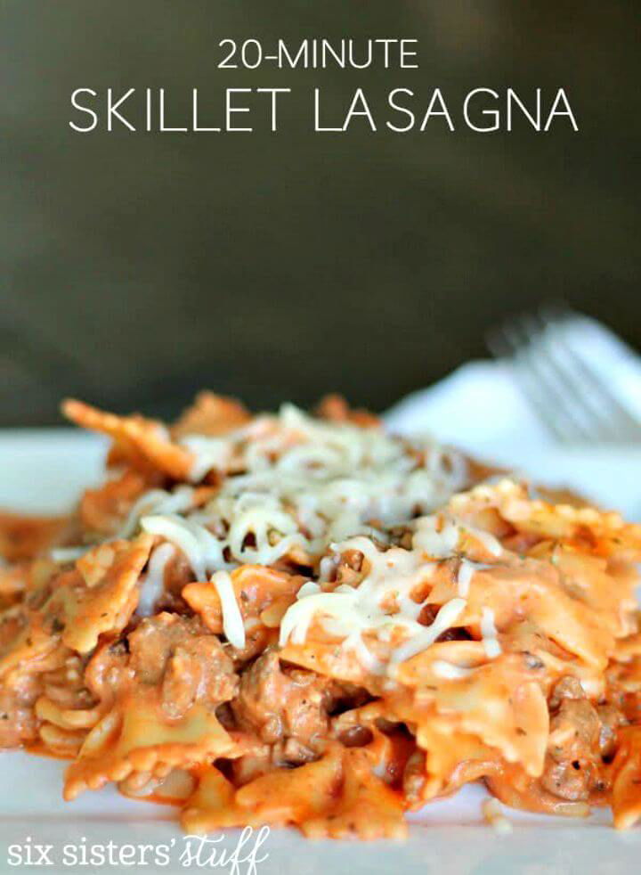 Easy Skillet Lasagna Recipe