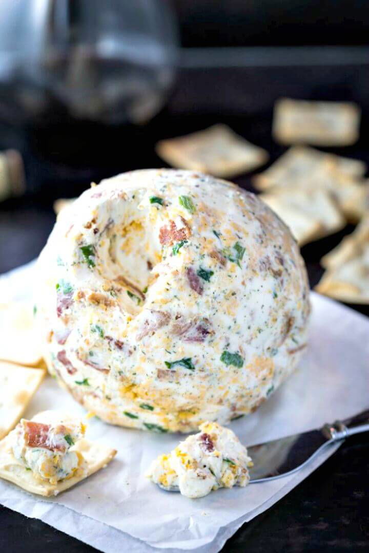 Bacon Ranch Cheddar Cheese Ball Recipe