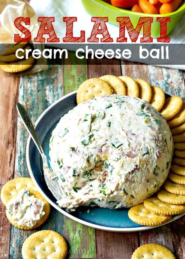 Salami Cream Cheese Ball Recipe