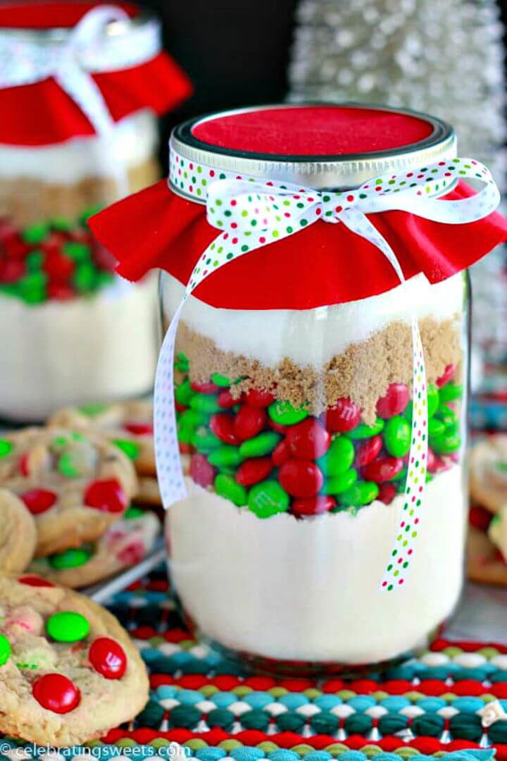 How to Make M&m Cookie Mix In A Jar Recipe 