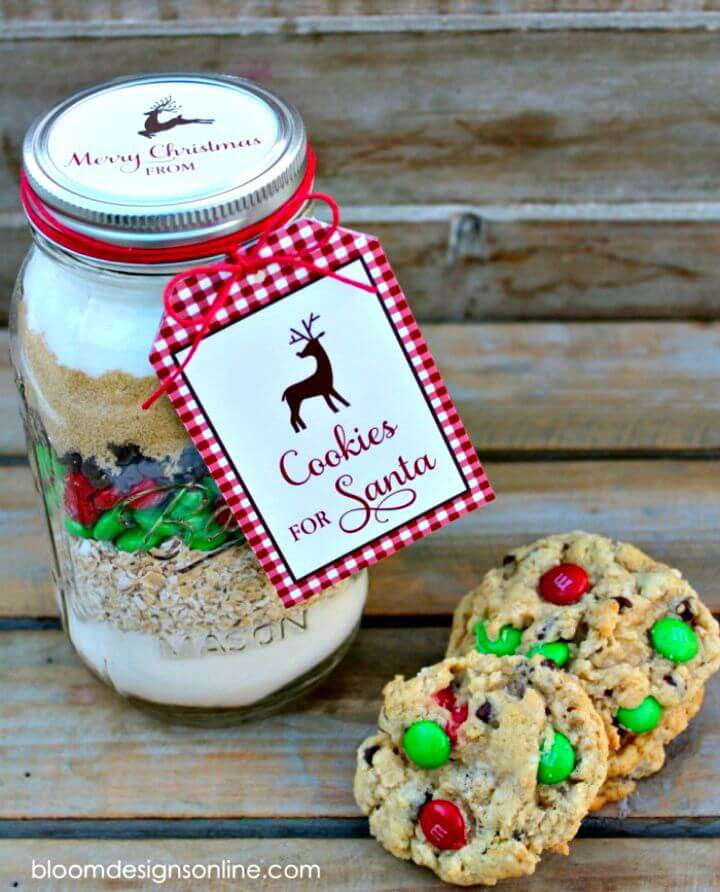 Easy to Make Cookies Recipe For Santa Jars