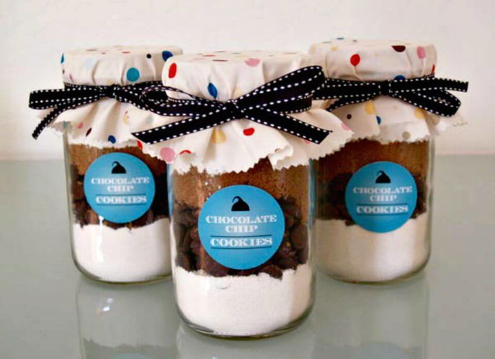 Bump Smitten Mason Jar Cookies Recipe 