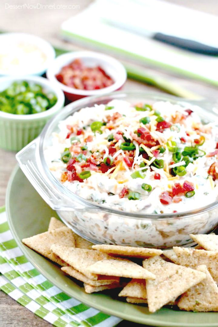 Delicious Loaded Ranch Dip Recipe