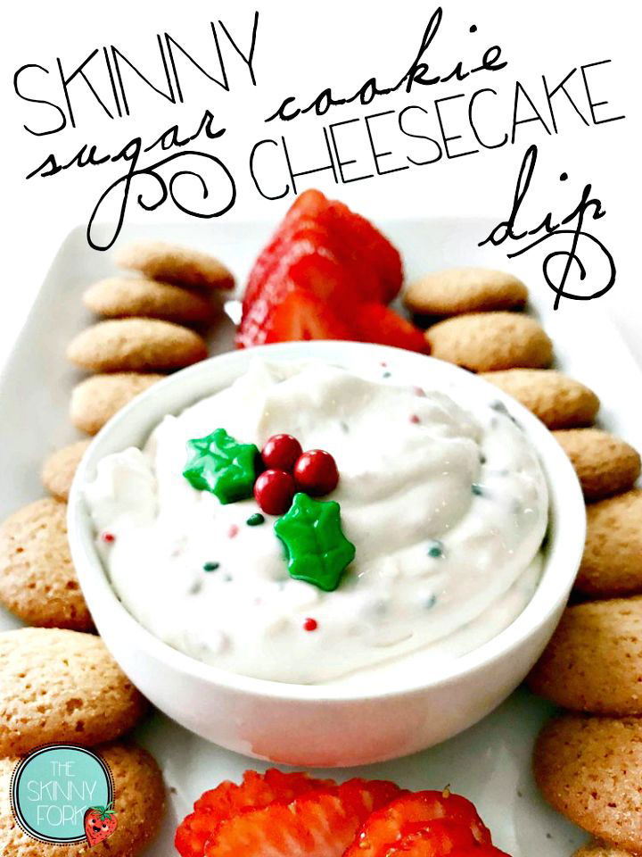 Easy Skinny Sugar Cookie Dip Recipe