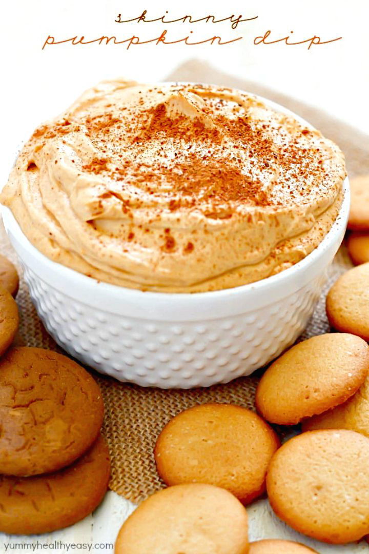 Easy To Make Skinny Pumpkin Dip Recipe