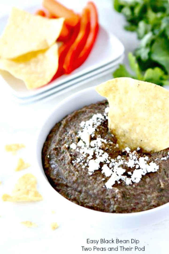 Flavorful Black Bean Dip Recipe