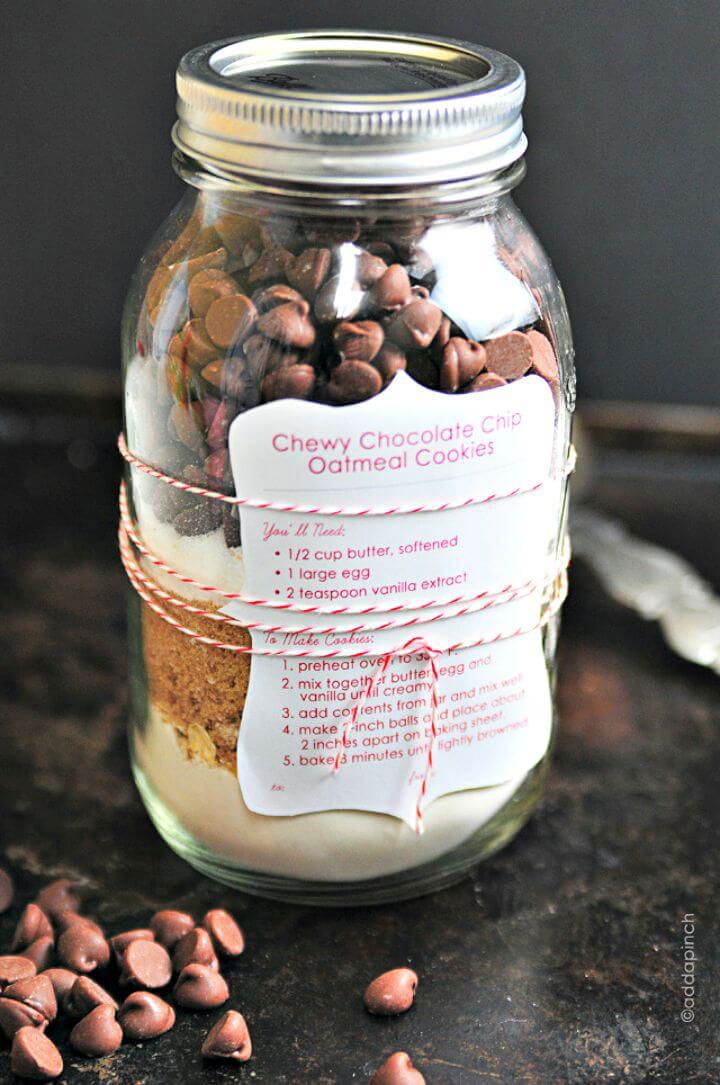 How To Make Chocolate Chip Cookie Mix + Printable Recipe 