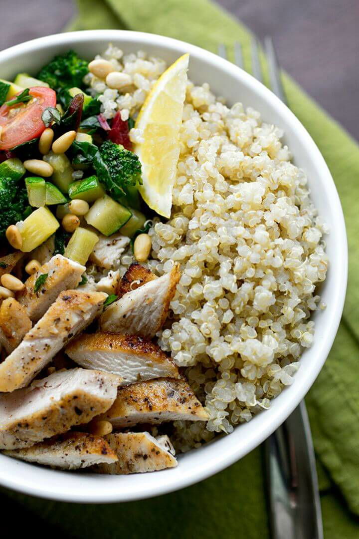 How To Make Quinoa Bowl with Veggies