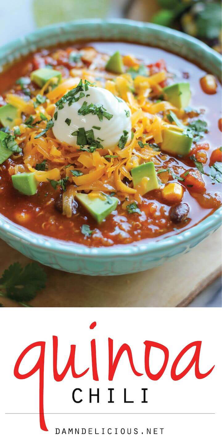 How to Prepare Quinoa Chili Bowl