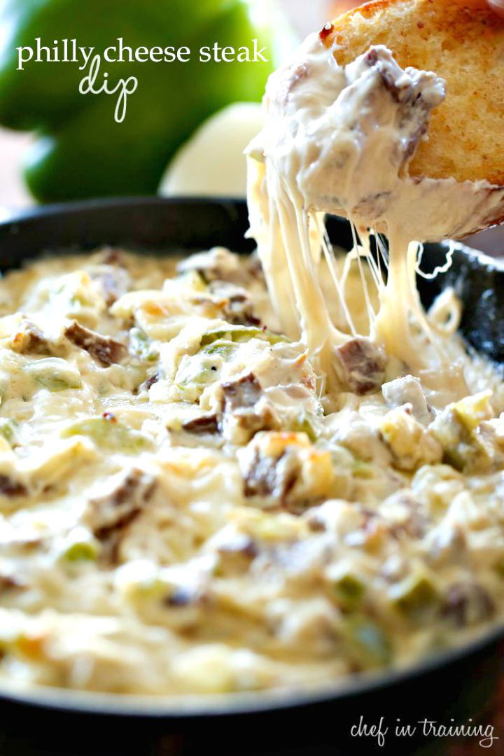 Make Philly Cheese Steak Dip Recipe