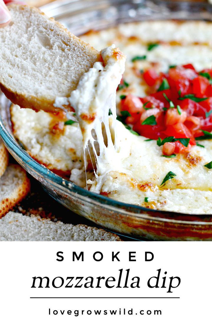 Make Smoked Mozzarella Dip Recipe