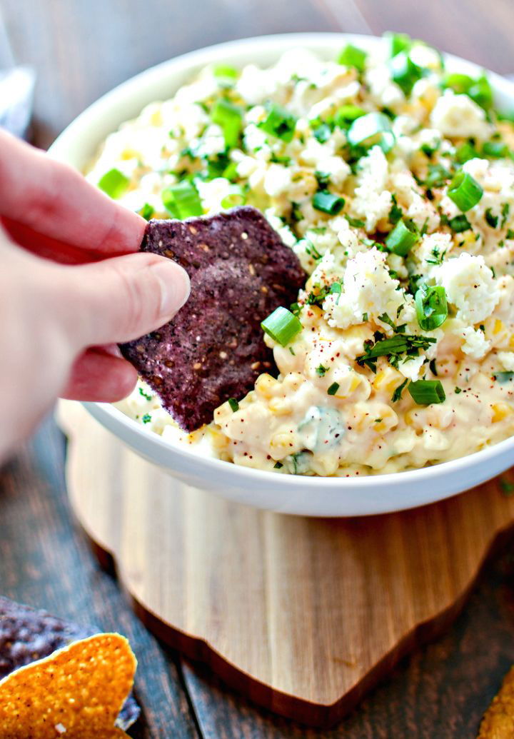 Prepare Mexican Street Corn Dip Recipe