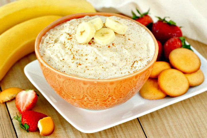 Quick and Healthy Banana Cream Pie Dip Recipe