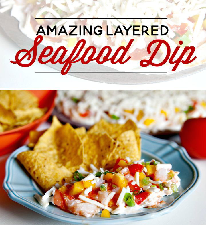 Tasty and Amazing Layered Seafood Dip Recipe